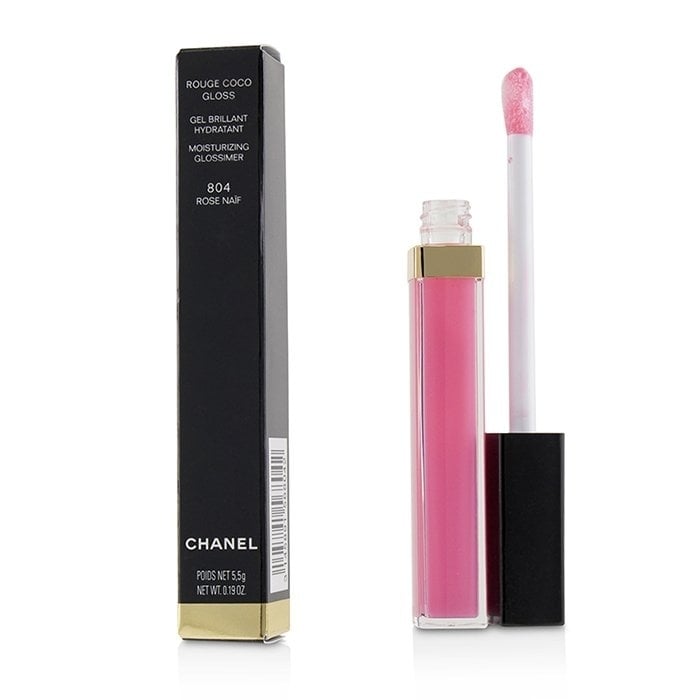 Chanel - Rouge Coco Gloss Moisturizing Glossimer - 804 Rose Naif(5.5g/0.19oz) Image 1