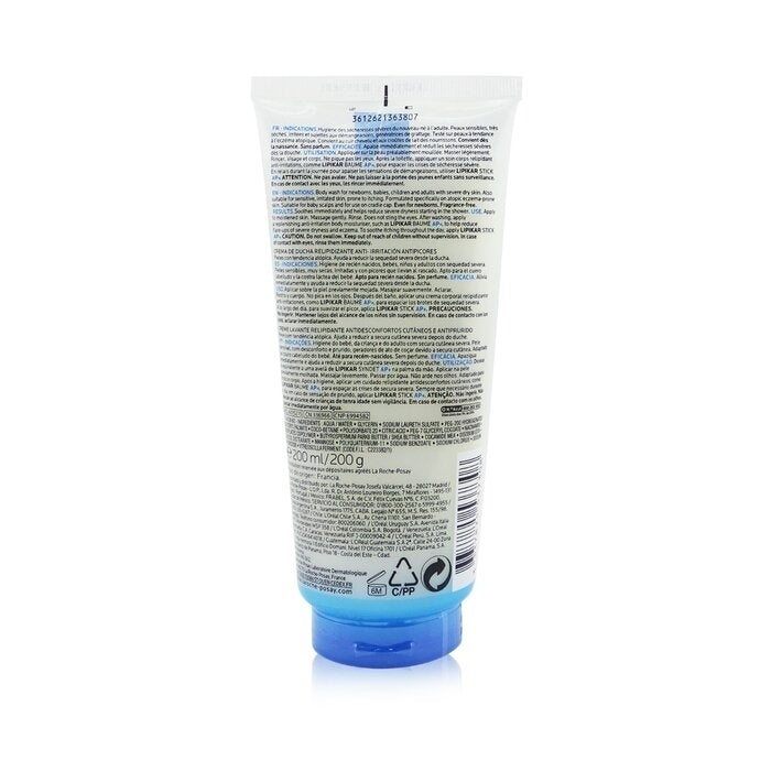 La Roche Posay - Lipikar Syndet AP+ Lipid Replenishing Cream Wash(200ml/6.7oz) Image 3