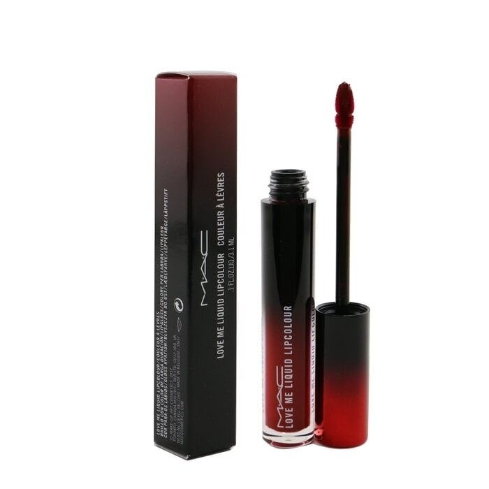 MAC - Love Me Liquid Lipcolour - 495 Adore Me (Midtone Blue Red)(3.1ml/0.1oz) Image 2