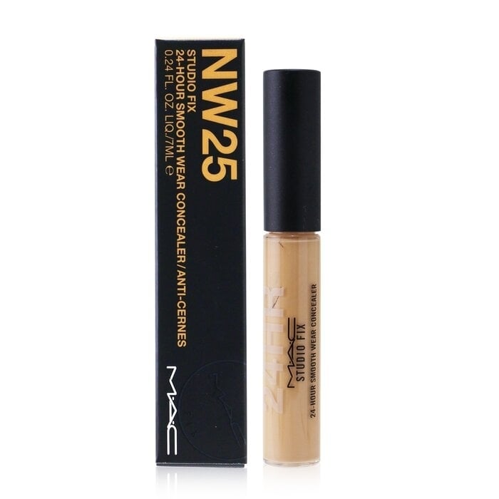 MAC - Studio Fix 24 Hour Smooth Wear Concealer - NW25 (Mid Tone Beige With Peachy Rose Undertone)(7ml/0.24oz) Image 2