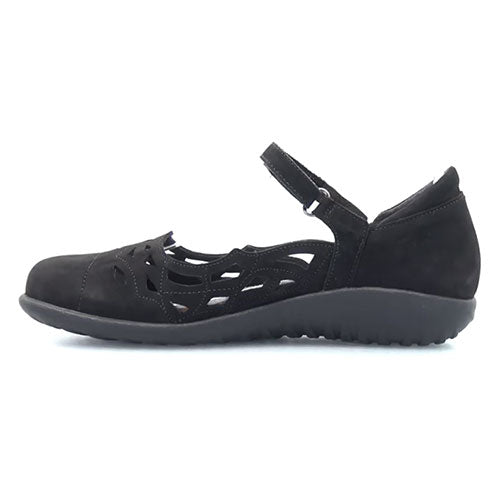 Naot Womens Agathis Black Velvet Nubuck - 11170-B12 BLACK Image 4