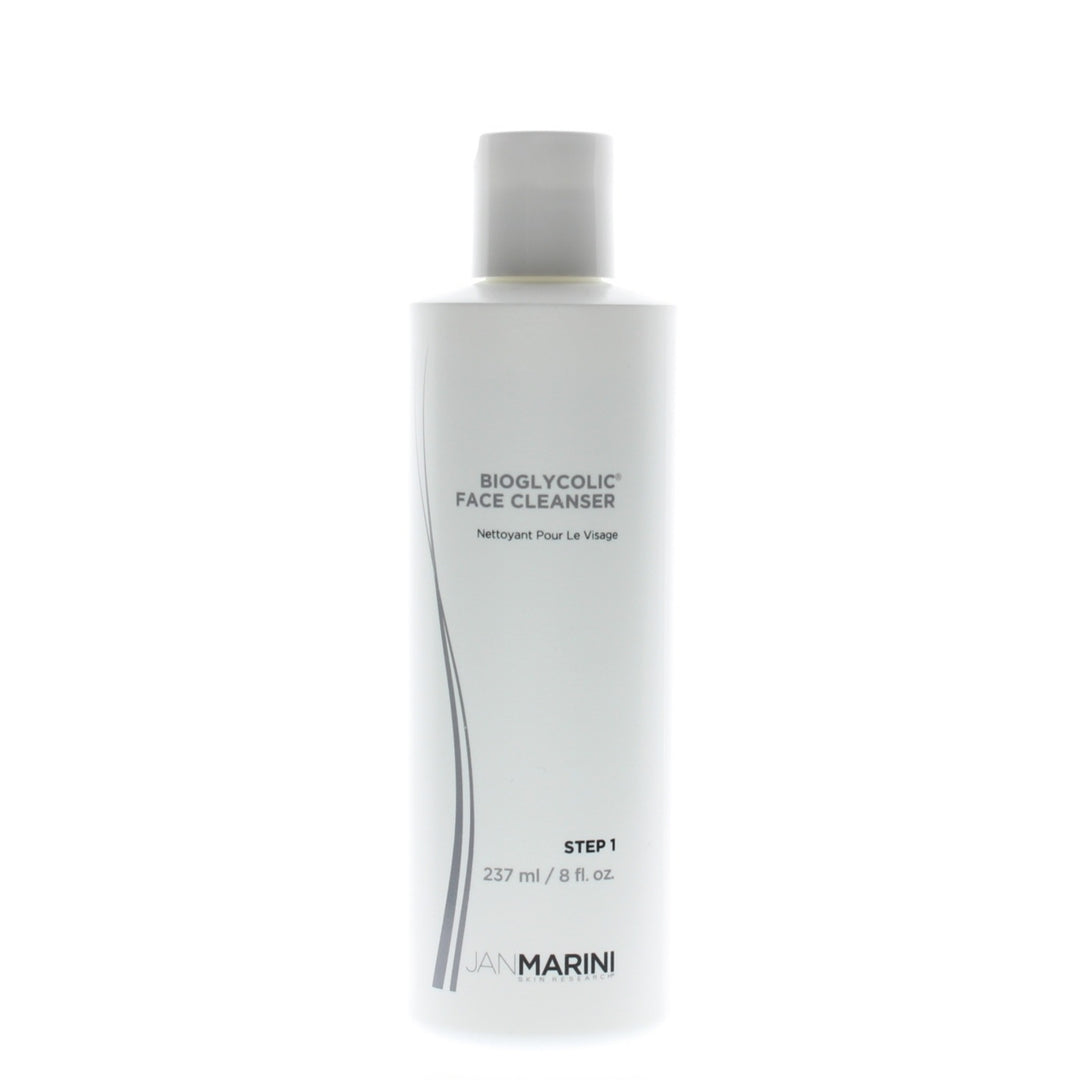 Jan Marini Bioglycolic Face Cleanser 8oz Deep Cleansing Hydrating Cream Image 1