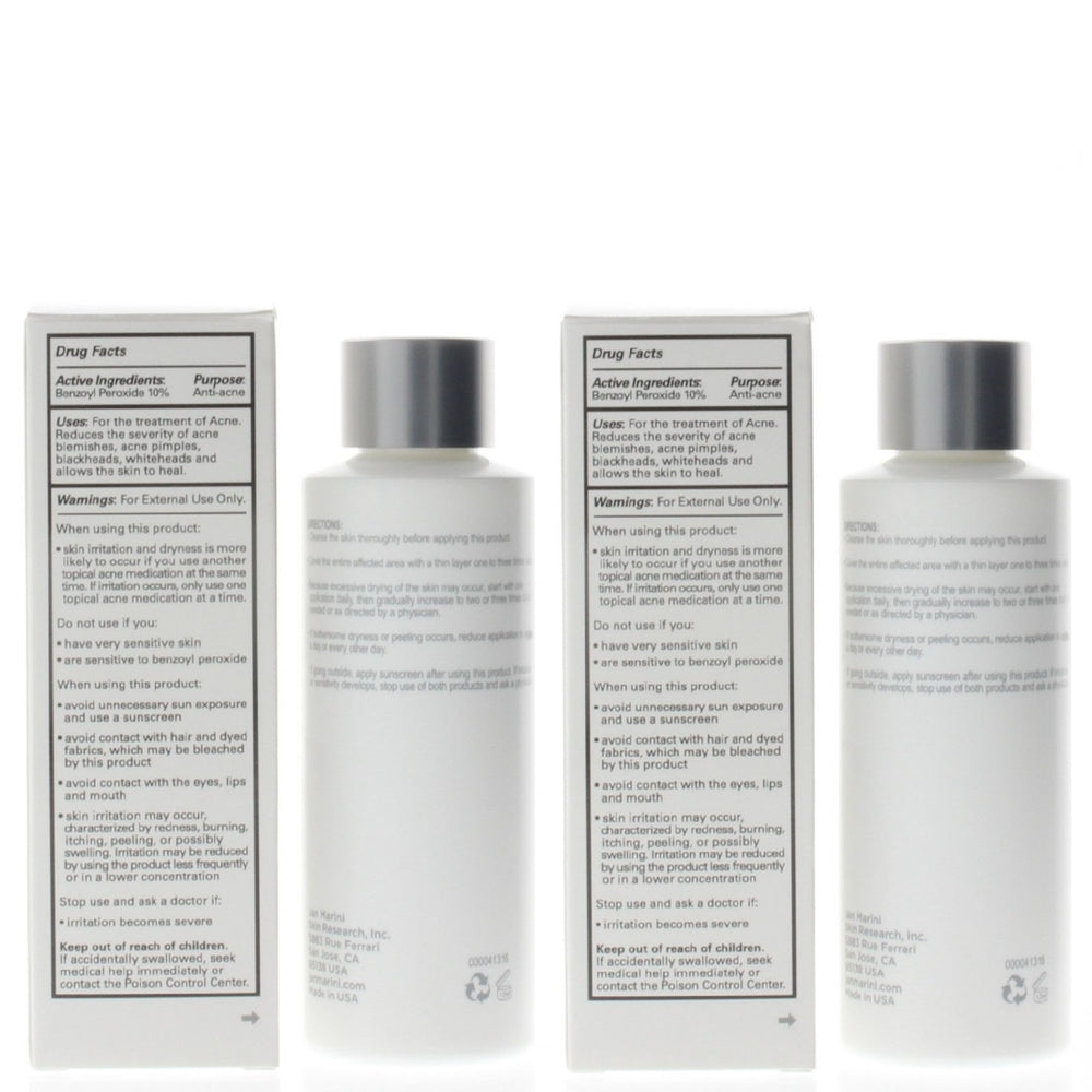 Jan Marini Benzoyl Peroxide Acne Treatment Lotion 10% 4oz 2 Pack BPO Image 2