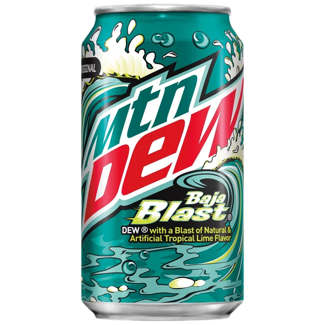 Mountain Dew Baja Blast 12 Fluid Ounce (Pack of 36) Image 4