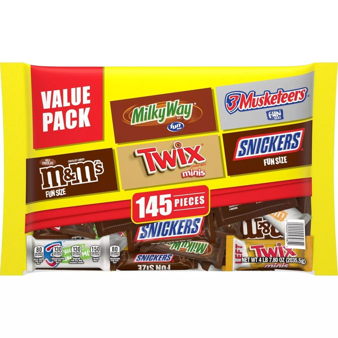 MandMS Twix and More Chocolate Candy Variety Pack 145 Pieces (71.8 Ounce) Image 1