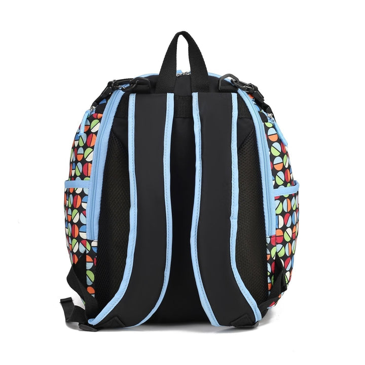 MKF Collection Colorland Multi-Functional Shoulder Bag Large Backpack with Multi-Pockets by Mia K. Image 4