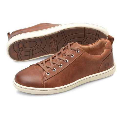 Born Mens Allegheny Tan (British Tan) Leather Sneaker - H58816 8 TAN (BRITISH TAN) FG Image 4