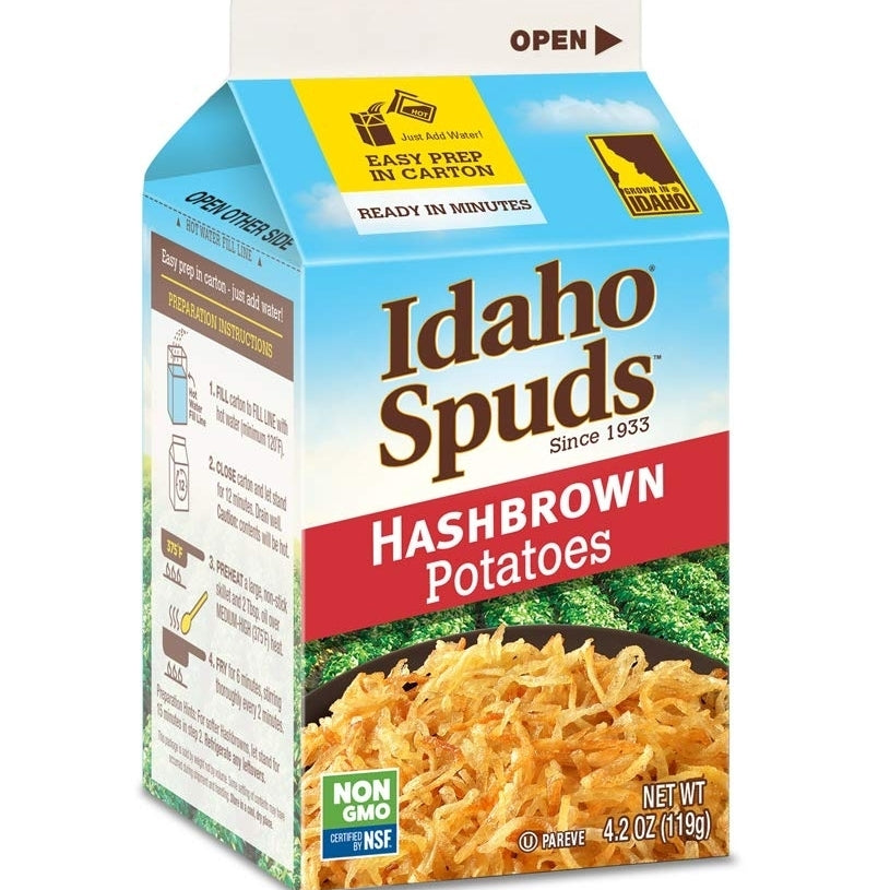 Idaho Spuds Hashbrown Potatoes 4.2 Ounce (Pack of 8) Image 2