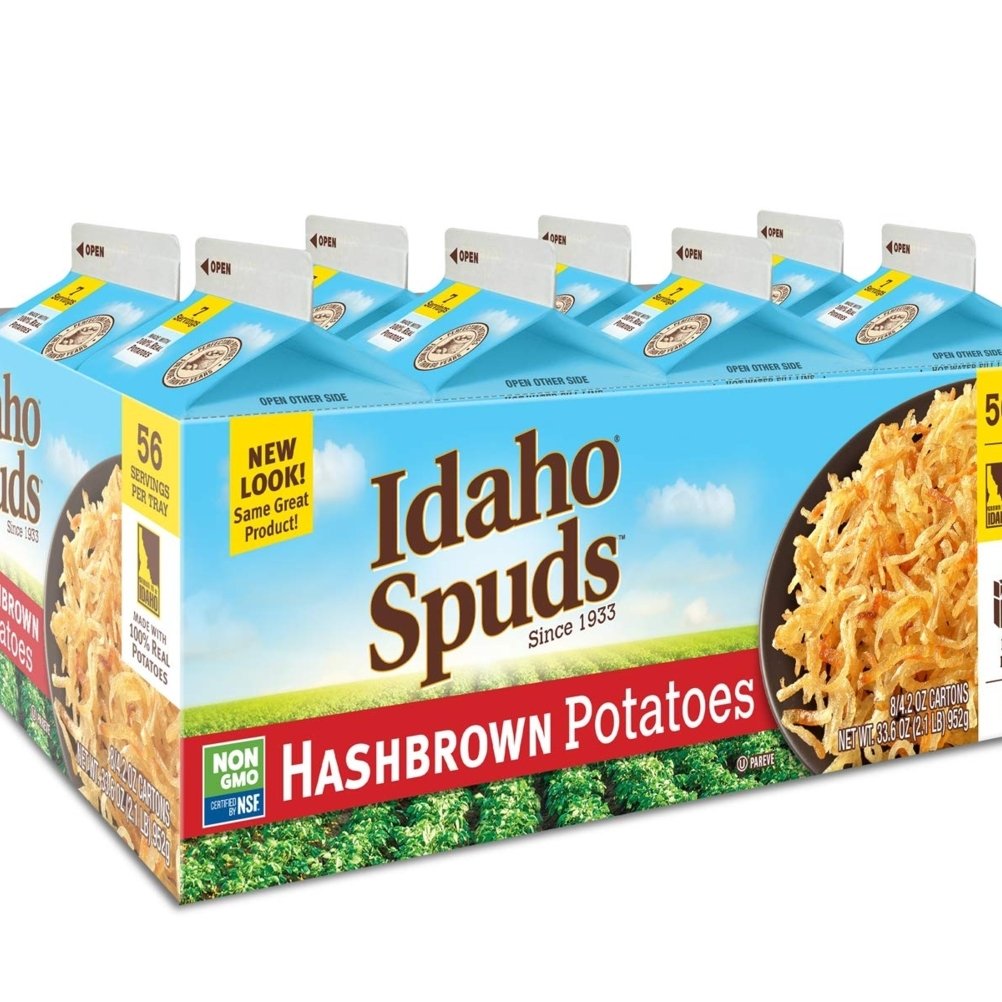 Idaho Spuds Hashbrown Potatoes 4.2 Ounce (Pack of 8) Image 3