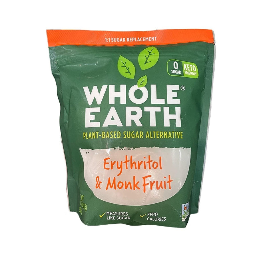 Whole Earth Plant-Based Sugar Alternative Erythritol and Monk Fruit 32 Ounce Image 1