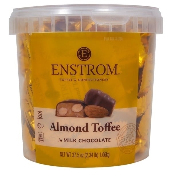 Enstrom Almond Toffee Milk Chocolate Petites 37.5 Ounce (75 Count) Image 1