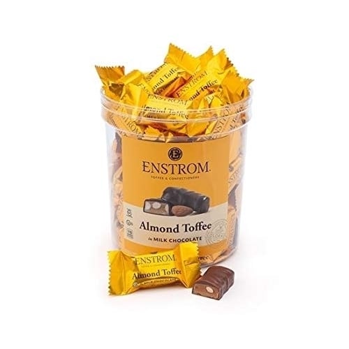 Enstrom Almond Toffee Milk Chocolate Petites 37.5 Ounce (75 Count) Image 2