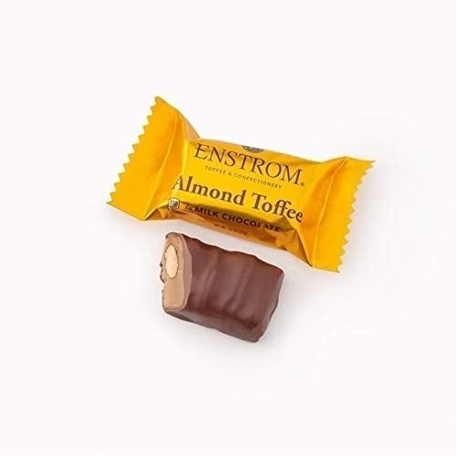 Enstrom Almond Toffee Milk Chocolate Petites 37.5 Ounce (75 Count) Image 3