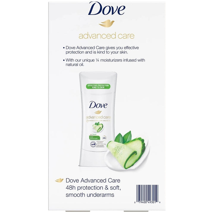 Dove Antiperspirant Deodorant Cool Essentials 2.6 Ounce (Pack of 4) Image 2