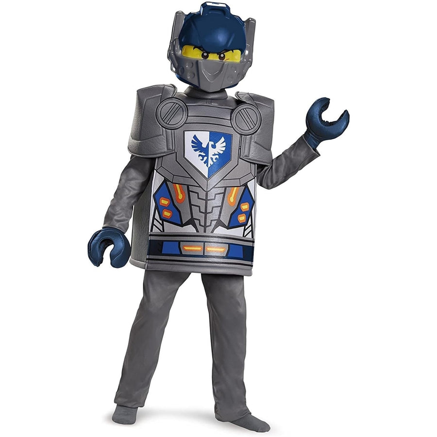 Lego Clay Nexo Knights Deluxe Boys size S 4/6 Costume Shoulder Armor Pants Cartoon Characters Disguise Image 1