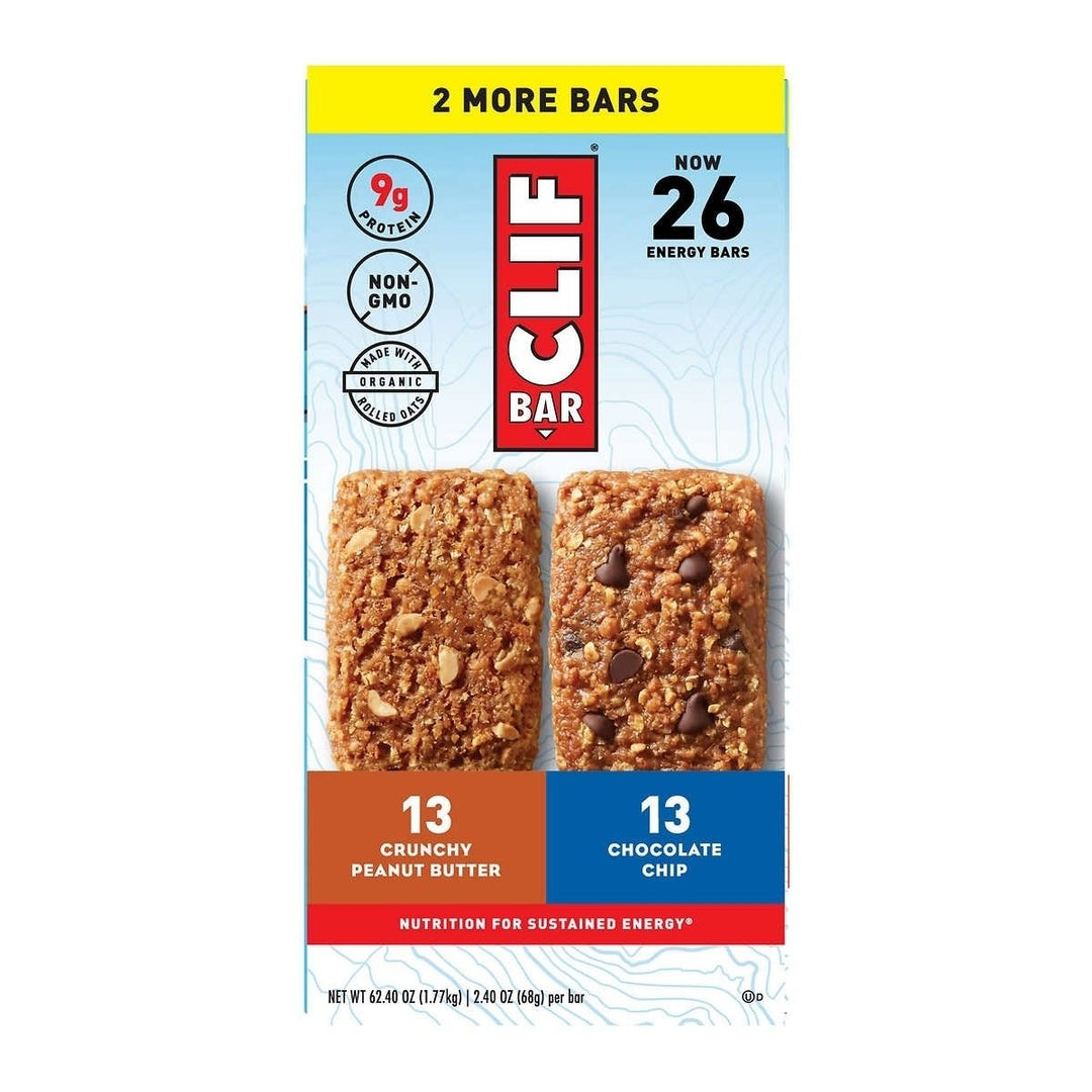 Clif Bar Variety Pack 2.4 Ounce (Pack of 26) Image 1