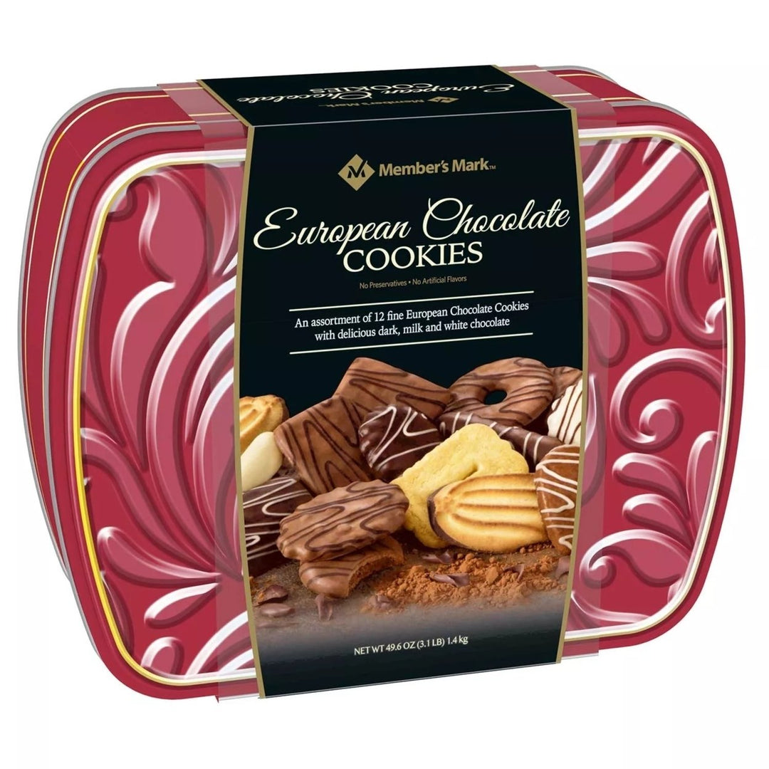 Members Mark European Chocolate Cookies (49.4 Ounce) Image 1