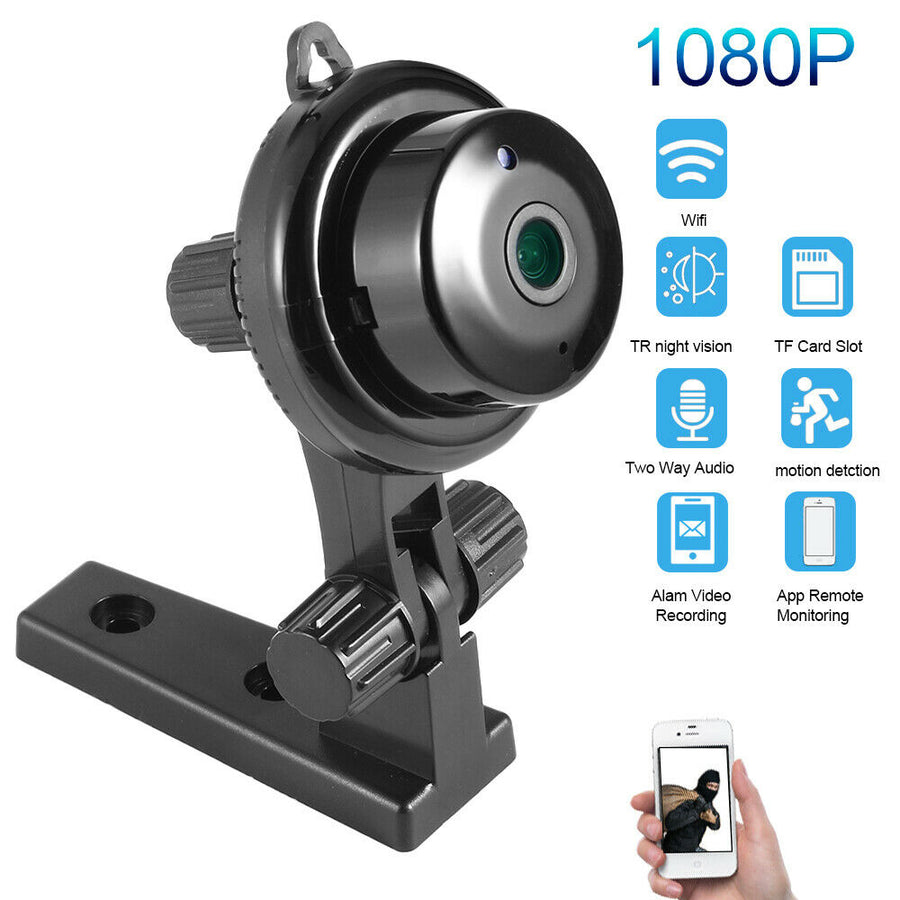 1080P Wireless WiFi CCTV Indoor/Outdoor HD MINI IP Camera CAM Home Security IR Image 1