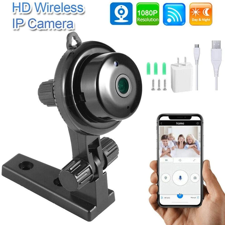 1080P Wireless WiFi CCTV Indoor/Outdoor HD MINI IP Camera CAM Home Security IR Image 3