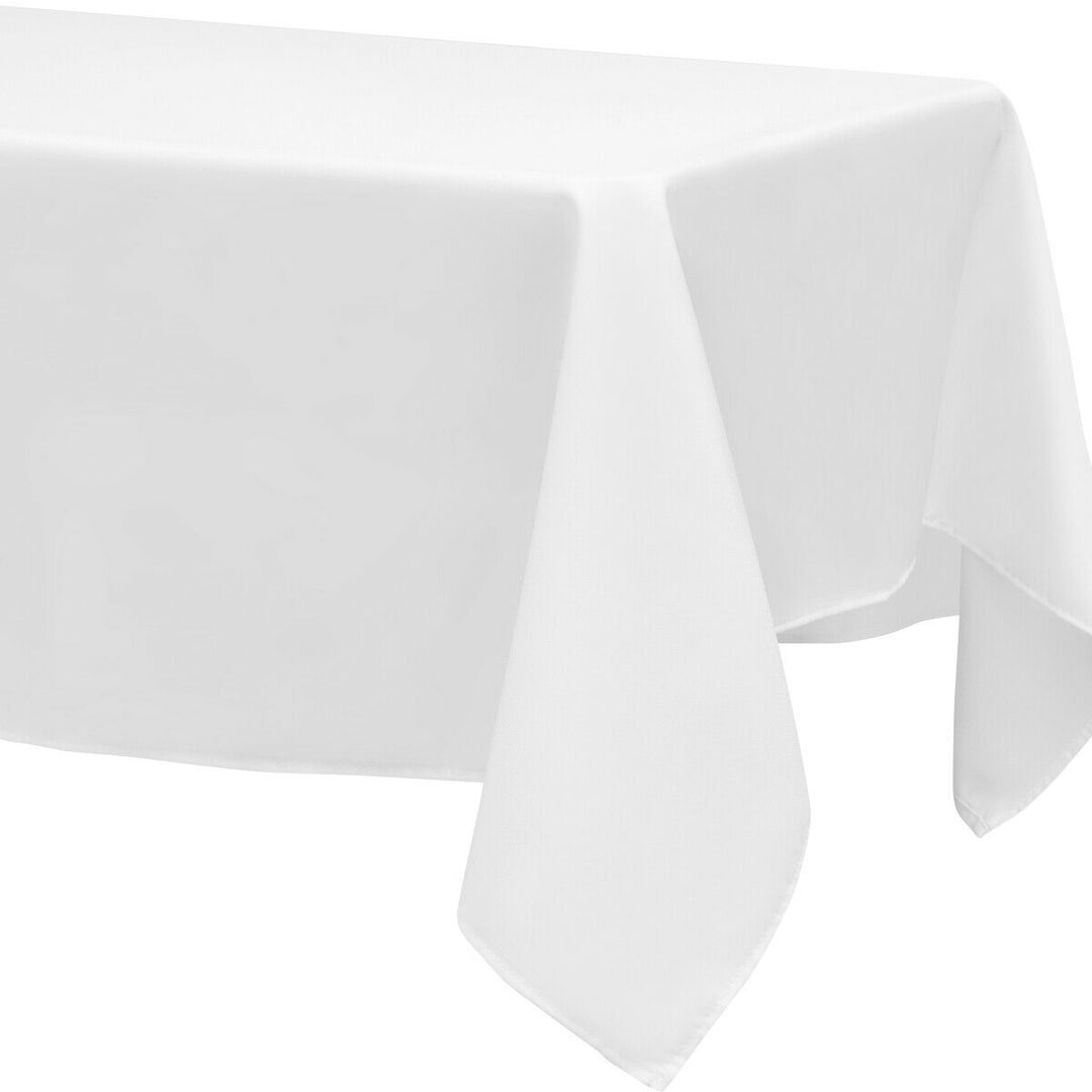 10 PCS 60" x 102" Rectangle Polyester Tablecloth Wedding Party Image 8