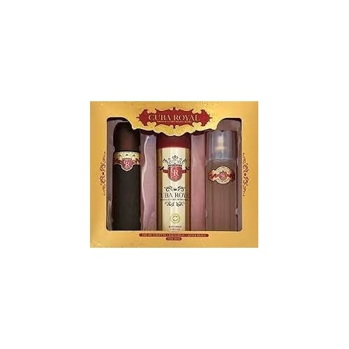 GIFT/SET CUBA ROYAL 3 PCS.  3.4 FL By CUBA For MEN Image 1