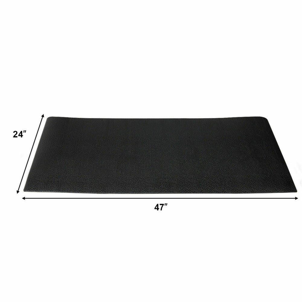 47x24 Exercise Equipment Mat High Density PVC Treadmill Mat Floor Protector Pad Image 2