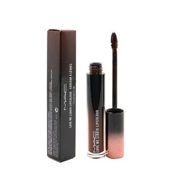 MAC Love Me Liquid Lipcolour - 496 I Vote For Me (Brown) 3.1ml/0.1oz Image 3