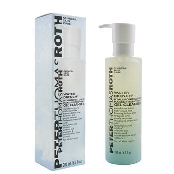 Peter Thomas Roth Water Drench Hyaluronic Cloud Makeup Removing Gel Cleanser 200ml/6.7oz Image 2