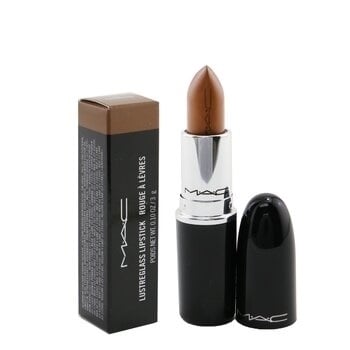 MAC Lustreglass Lipstick -  555 Femmomenon (Midtone Caramel Nude) 3g/0.1oz Image 3