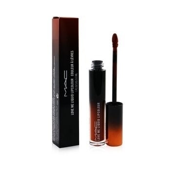 MAC Love Me Liquid Lipcolour - 487 My Lips Are Insured (Intense Burnt Orange) 3.1ml/0.1oz Image 3