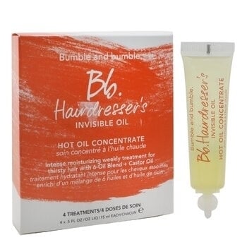 Bumble and Bumble Bb. Hairdressers Invisible Oil Hot Oil Concentrate 4x15ml/0.5oz Image 2