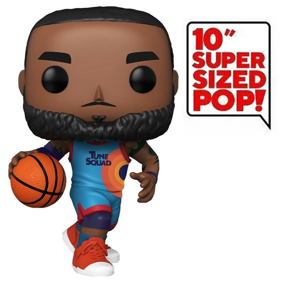 Funko Pop LeBron James Space Jam Legacy Jumbo 10" Figure Model 1095 Image 1