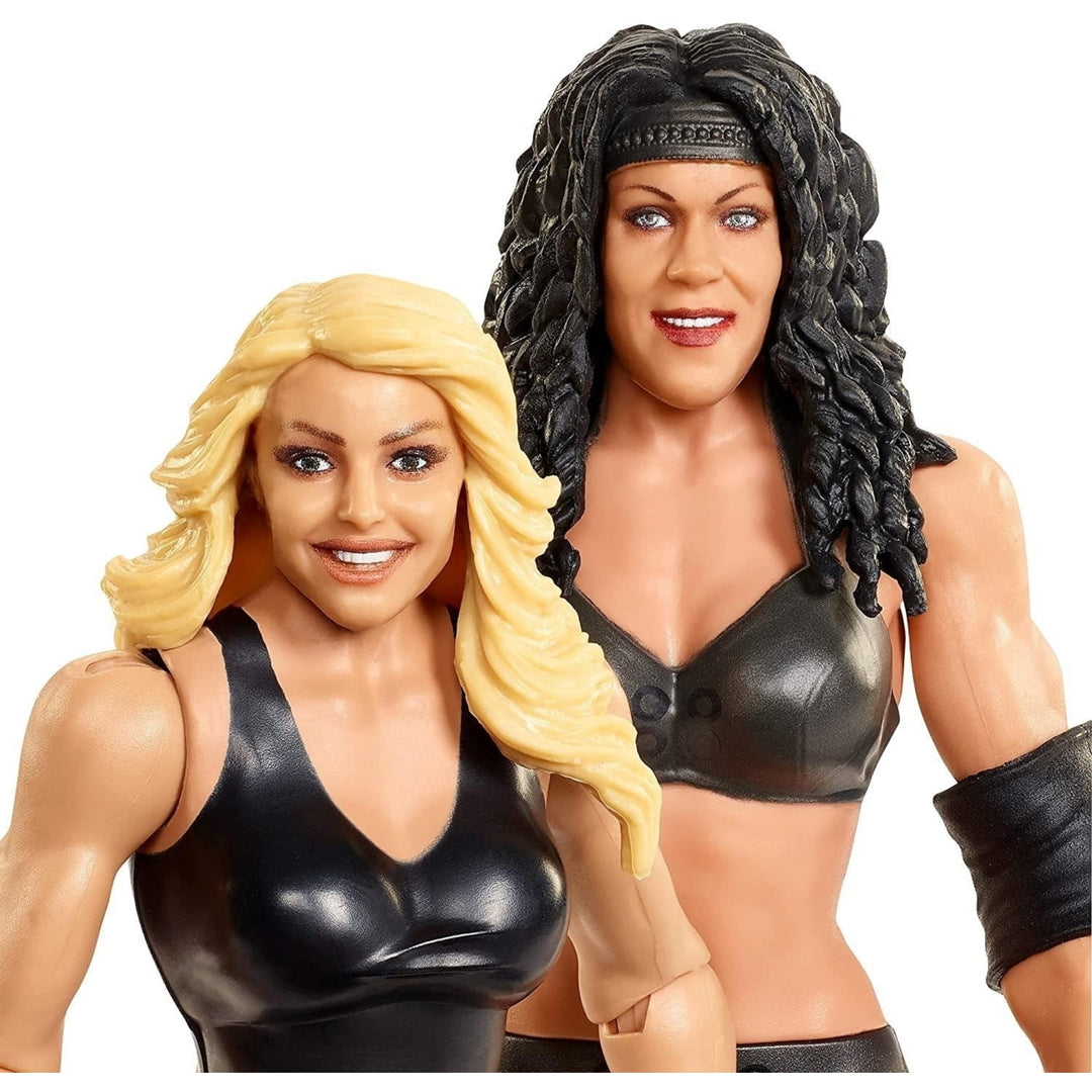 WWE Chyna vs Trish Stratus Championship Showdown Side Plate Wrestling Figures Mattel Image 4