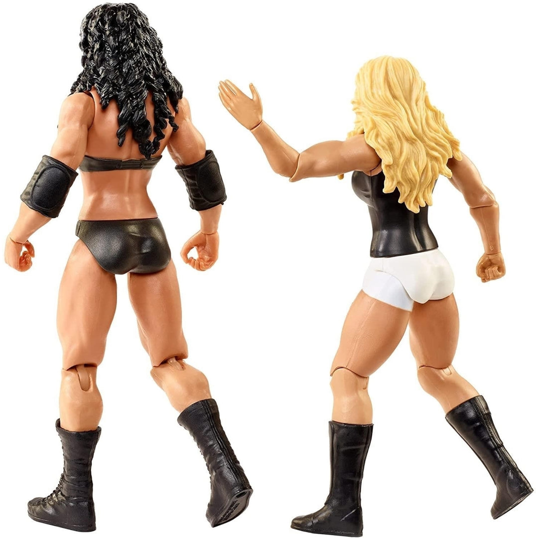 WWE Chyna vs Trish Stratus Championship Showdown Side Plate Wrestling Figures Mattel Image 6