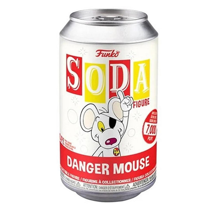 Funko Soda Danger Mouse Limited Edition Evil Chase Vinyl Figure 4.25 inches Image 1