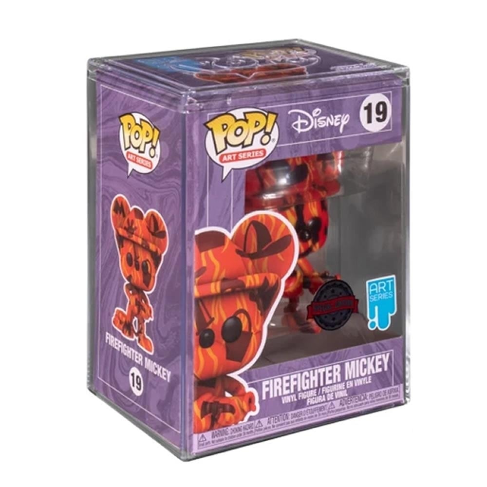 Funko Artist Series Firefighter Mickey Special Edition Red Figure Disney Image 3