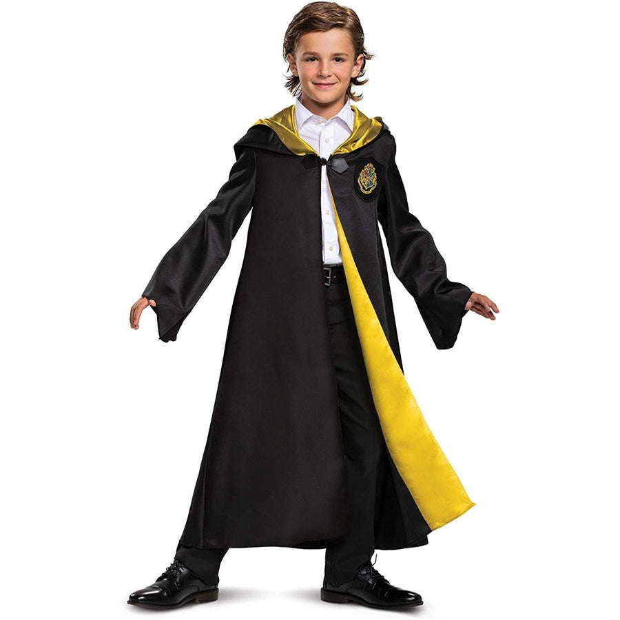 Harry Potter Hogwarts Robe Cloak Deluxe Kidz size S 4/6 Hooded Cape Costume Disguise Image 1