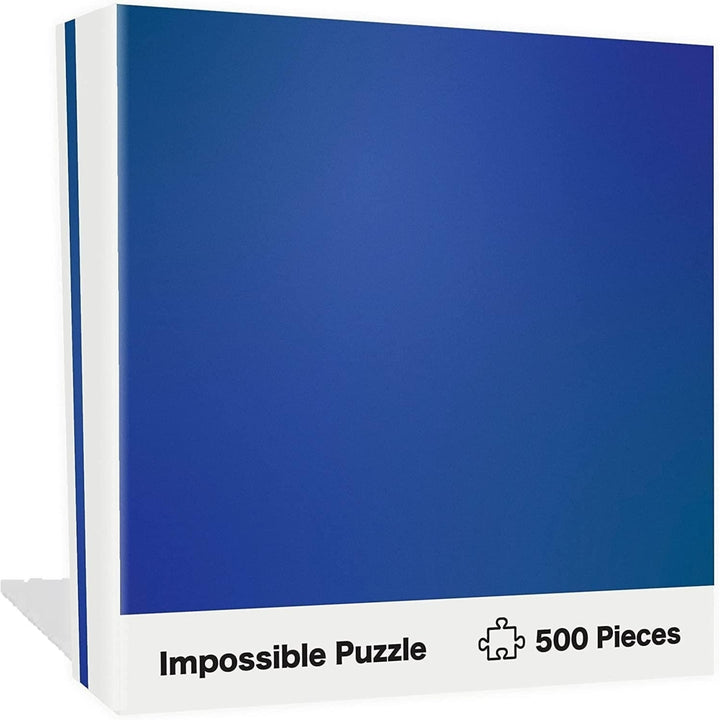 Impossible Blue Jigsaw Puzzle 500pcs Hardcore Difficulty Mind Bogglingly Mighty Mojo Image 1