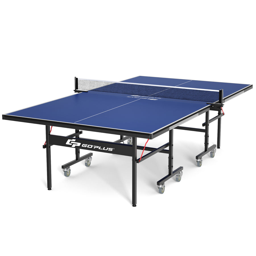 Foldable Professional Table Tennis Table for Indoor/Outdoor Playing Image 1