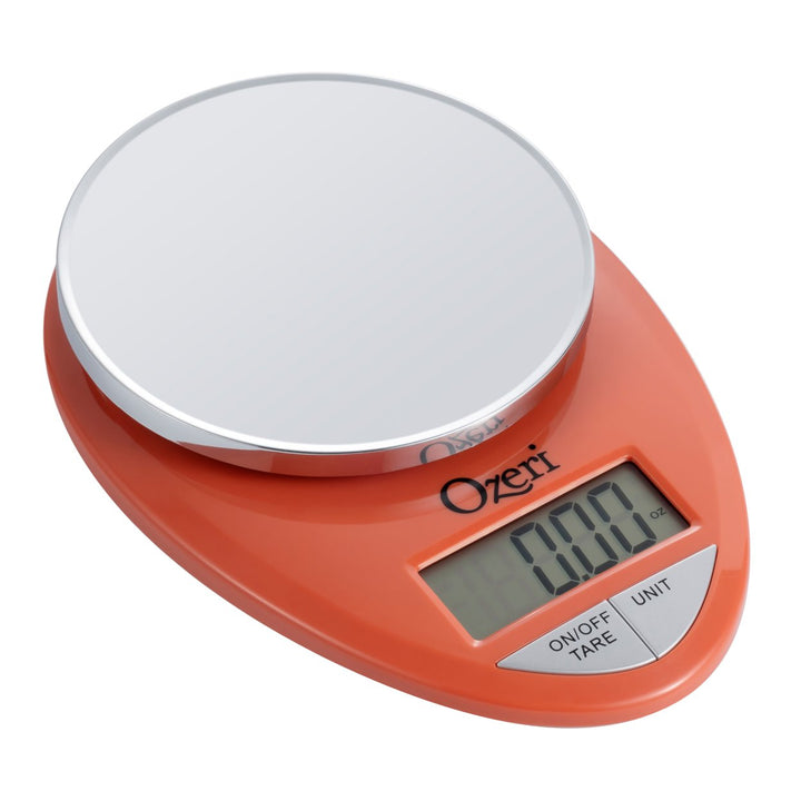 Ozeri Pro Digital Kitchen Food Scale Chrome 0.05 oz to 12 lbs 1g to 5.4kg Image 1