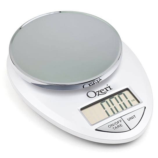 Ozeri Pro Digital Kitchen Food Scale Chrome 0.05 oz to 12 lbs 1g to 5.4kg Image 8