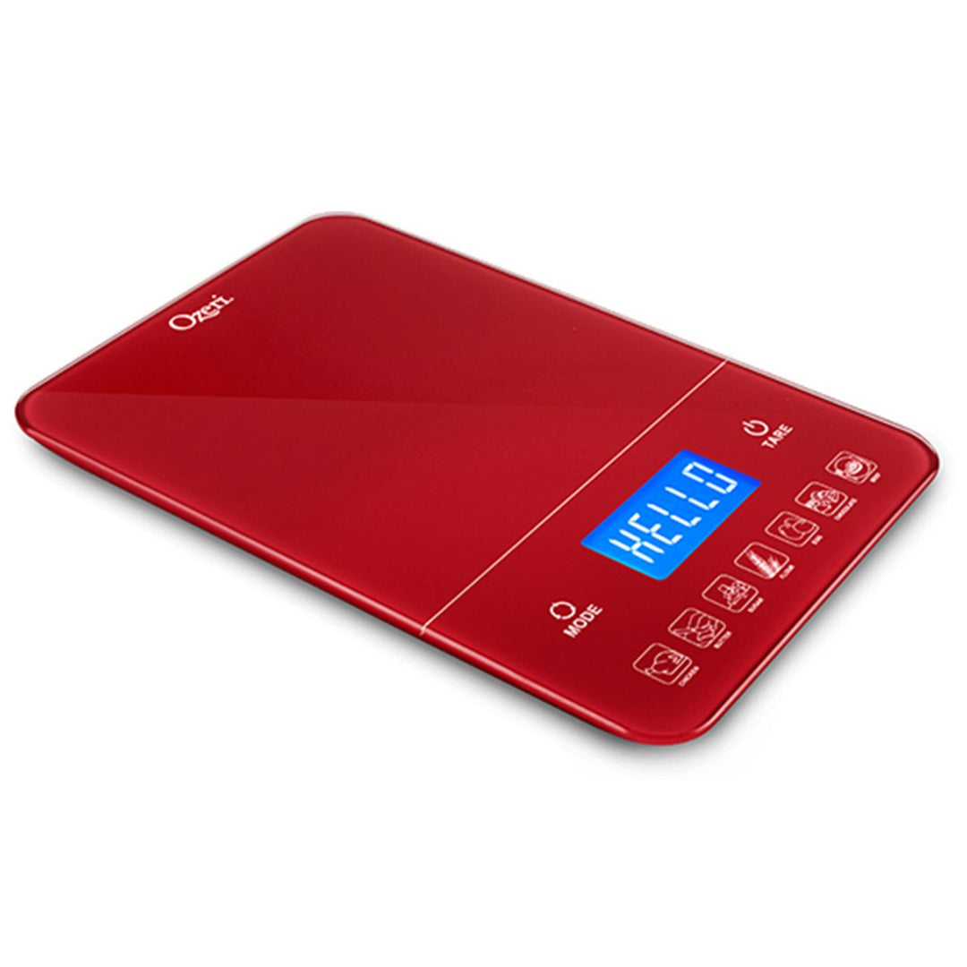Ozeri Touch III 22 lbs (10 kg) Digital Kitchen Scale with Calorie Counter Image 8
