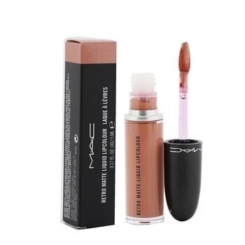 MAC Retro Matte Liquid Lipcolour -  107 Lady Be Good (Warm Mid-Tone Nude) (Matte) 5ml/0.17oz Image 3