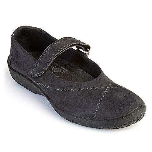 Arcopedico L18 Mary Jane Womens Shoes Antracite 4271-9K Vegan Washable Lightweight Image 4