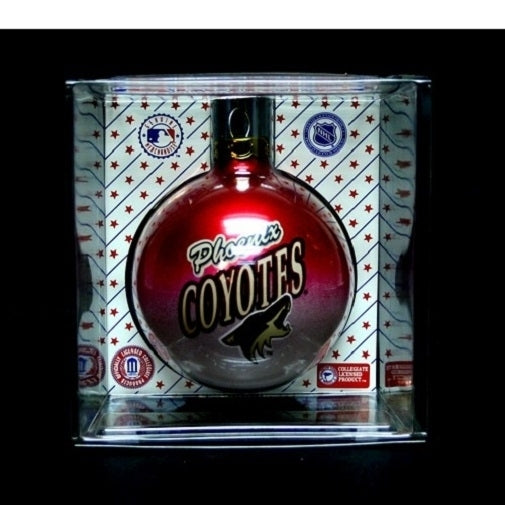 Phoenix Coyotes NHL Sports Collectors Series Traditional Ornament Image 1