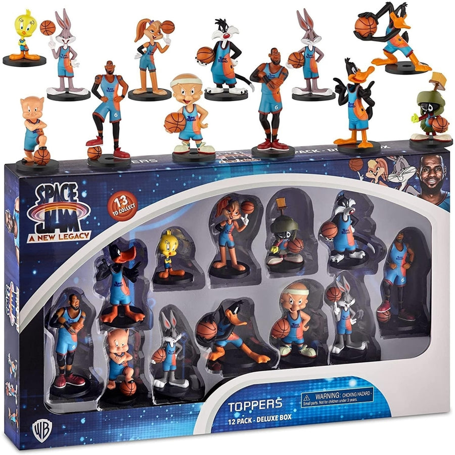 Space Jam A  Legacy Pencil Toppers 12pk Movie Characters Deluxe Box Set PMI International Image 1
