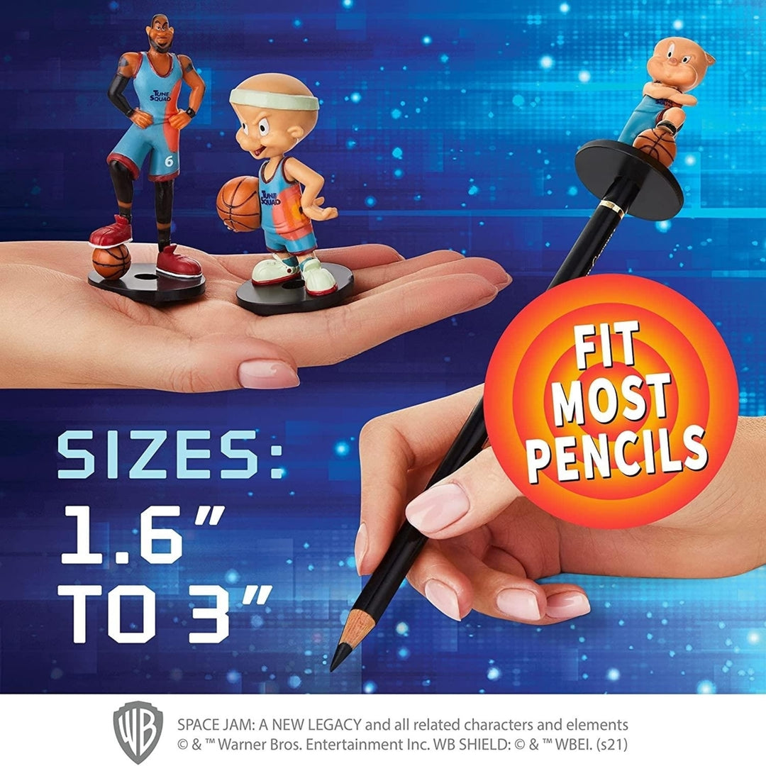 Space Jam A  Legacy Pencil Toppers 12pk Movie Characters Deluxe Box Set PMI International Image 6