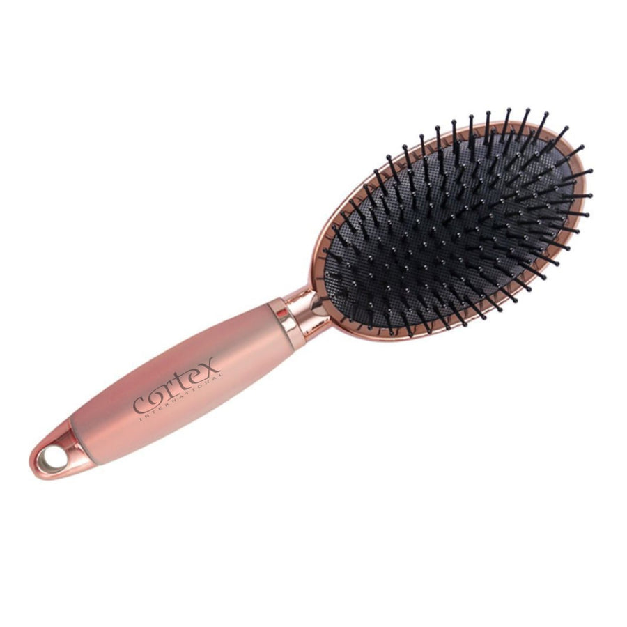 Cortex International 3 Inch Rose Gold Detangle Vent Brush for All Hair Types Image 1