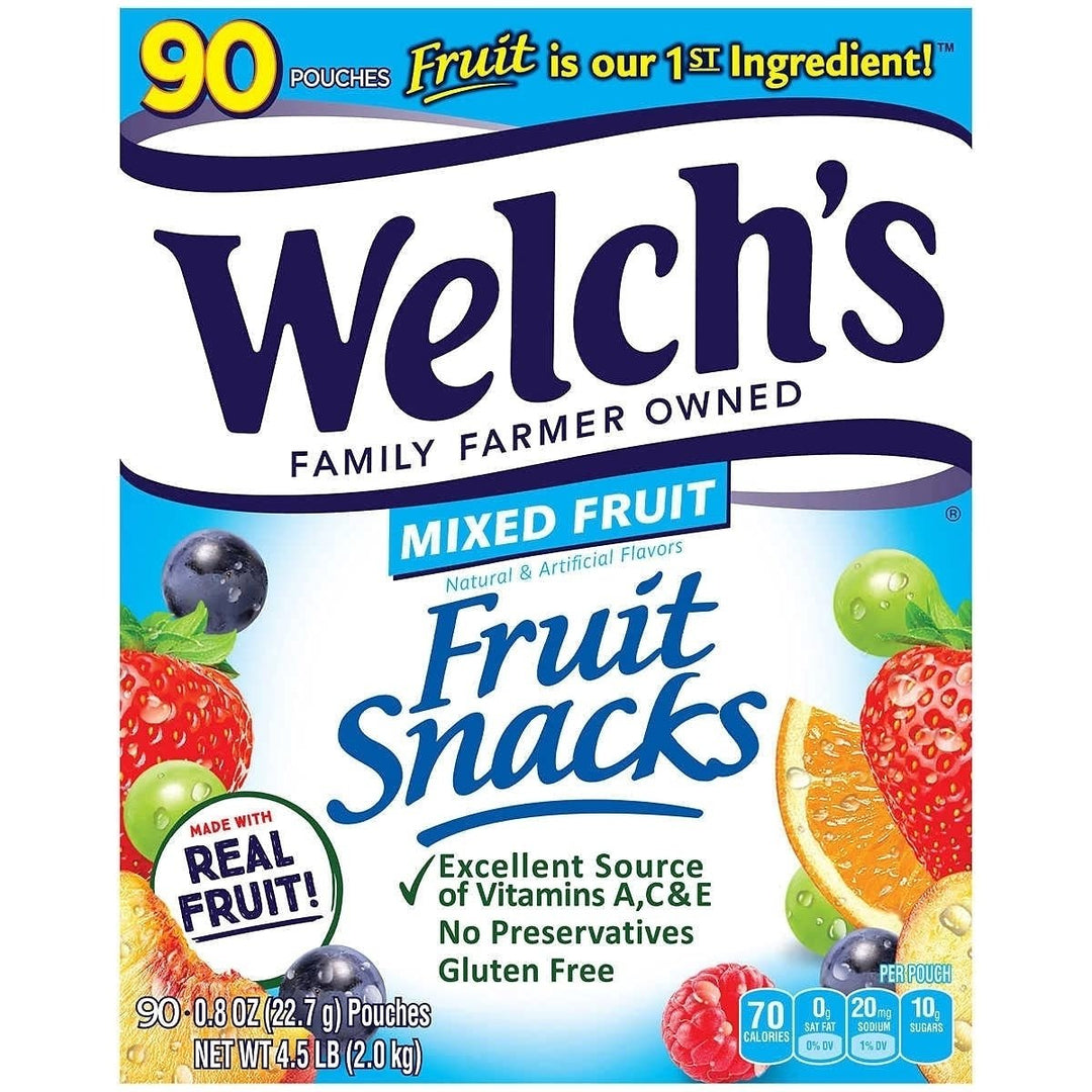 Welchs Mixed Fruit Fruit Snack (90 Count) Image 1