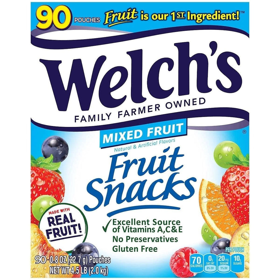 Welchs Mixed Fruit Fruit Snack (90 Count) Image 1